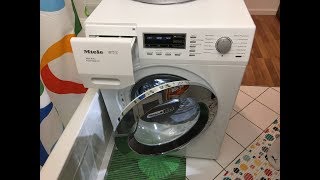 Miele WT1 Waschtrockner Washer Dryer WTF 130 WPM  Baumwolle Cottons 90 °C  Full Cycle [upl. by Notgnihsaw309]