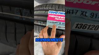 Medidas de llantas Toyo Proxes Sport ArmandoCarros Llantas toyotires [upl. by Eugenides]