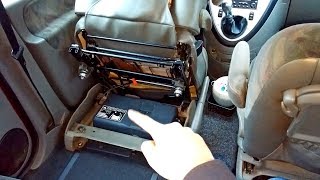 Where is the Battery of the Citroen Xsara Picasso amp How to access it [upl. by Ahsekim]