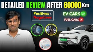 Longterm EV CAR Review after 60000 km  Positives amp Negatives TATA Nexon EV ev honestreview [upl. by Shirley]