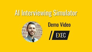 AI Interviewing Simulator demo [upl. by Gemina]