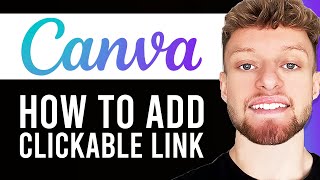 How To Add a Clickable LinkButton in Canva Step By Step [upl. by Island]