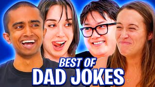 Dad Jokes  Dont laugh Challenge  Sam  Akila  Abby  Alan [upl. by Blane606]