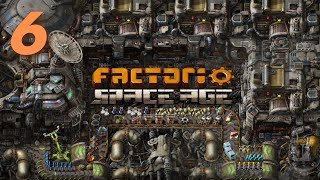 CONSTRUCCION DE V3RGA 1  FACTORIO SPACE AGE  Directo 6 [upl. by Sheelagh]