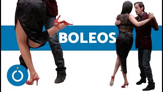 PASOS para BAILAR TANGO ARGENTINO 💃 BOLEOS Fáciles en TANGO Explicados [upl. by Terrell894]