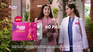 Saridon Woman  No Pain Period  Hindi  20 Secs [upl. by Camilo]