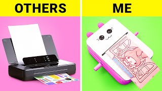 BRILLIANT CARDBOARD IDEAS  Cute DIY Printer Smart Parenting Crafts amp DIY Toys by 123 GO SCHOOL [upl. by Yerffoeg]