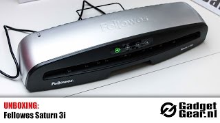 Unboxing Fellowes Saturn 3i Laminator [upl. by Aettam839]