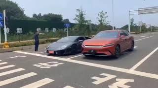 BYD vs Lamborghini [upl. by Calvinna]