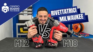 Come applicare velocemente i rivetti  Rivettatrici Milwaukee M12 e M18 [upl. by Irmgard]