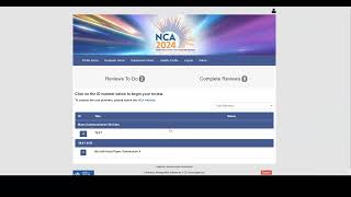 NCA Reviewer Training Video [upl. by Alym177]