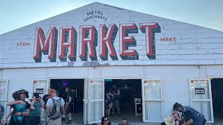 Hellfest 2024  Metal Market walkthrough [upl. by Nnylyoj878]