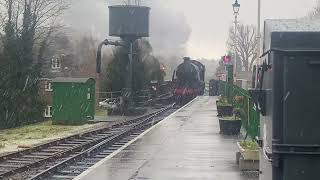 Watercress line uk Steam train ride￼ [upl. by Hairakcaz]