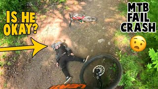 Best MTB Fails of the Year  So Far  2024  MTB Crashes  40 minutes of adrenaline [upl. by Pellet]