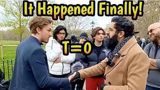 It Happened Finally T0 Atheist amp Smile2Jannah Speakers corner [upl. by Touber]