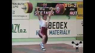 Matthias Steiner  2002 Junior World Weightlifting Championships [upl. by Adnohsak]