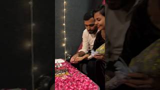 Maine Aasman per likh diya 💓1 anniversary surprise 🫢 🐼🧿 song jubinnautiyal music [upl. by Avilo]