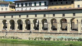 Cultural vandalism Uffizi chief presses for harsh penalties for defacing of Vasari Corridor [upl. by Eynttirb]