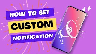 How to Set Custom Notification Sound in Samsung Phone [upl. by Ecyla]