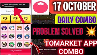 TOMMARKET Youre Missing a Step Combo Problem Solved Bangla  Daily Combo Tommarket Airdrop [upl. by Oynotna]