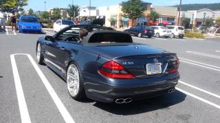 Mercedes Benz SL65 AMG Idle amp Drive off [upl. by Agnew]