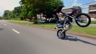 Random Wednesday in Philly with 16 year old dirt bike rider Had the 4k Camera out too [upl. by Langbehn]