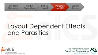 Advanced Process Technologies  Part 4 Layout Dependent Effects and Parasitics [upl. by Anitnahs]