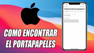 Cómo encontrar el portapapeles en iPhone [upl. by Enwad]