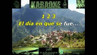 PROMETISTE VOLVER  CORAZON SERRANO KARAOKE COVER [upl. by Evangelist]