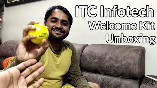 Welcome Kit from ITC Infotech India Limited Unboxing  New Joining [upl. by Kenlay]