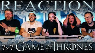 Game of Thrones 7x7 FINALE REACTION quotThe Dragon and the Wolfquot [upl. by Esilram899]