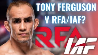 TONY FERGUSON V REAL FIGHT ARENERFAIAF  mma vSkratke [upl. by Boothman]