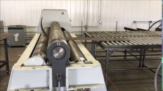 LAG Rolling a custom round fire ring [upl. by Smitt]