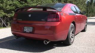 2005  2010 Dodge Charger with Flowmaster Stainless Steel Exhaust System [upl. by Yttap684]