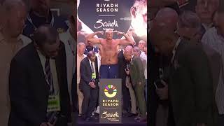 Tyson Fury amp Oleksandr Usyk WEIGH IN for HUGE undisputed CLASH ⚖️ [upl. by Theodora490]