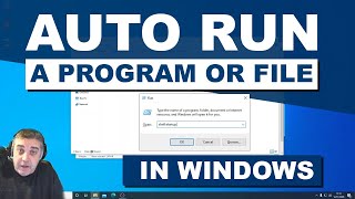 Windows 10 Autorun Program or File on Startup [upl. by Buddie]