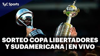 EN VIVO 🔴 Sorteo  Copa LIBERTADORES y Copa SUDAMERICANA  River Boca Racing San Lorenzo y más [upl. by Salomone37]