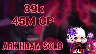 Maplestory REBOOT KRONOS 39k Ark Hard Damien Solo [upl. by Diandre]