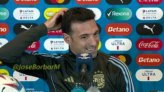 Lionel Scaloni Argentina 2x0 Canada [upl. by Aidas]