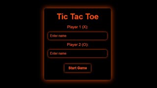 Build a TicTacToe Game with HTML CSS amp JavaScript  Coding Tutorial by Farhan Code Corner [upl. by Haraj]