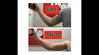 Hand Gripper Before And After results 10 Days [upl. by Ytsirk143]