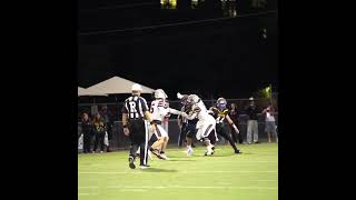 Weiss Football QB Jaxon Schad class of 2028 runs for touchdown [upl. by Iorgos]