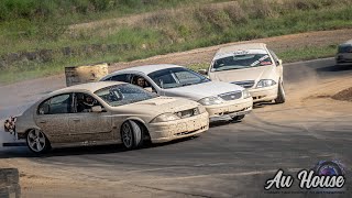 RALEIGH RACEWAY MAXX DRIFT FEST DRIFTING 3 AUTO AU FALCONS [upl. by Sessilu128]