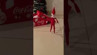 Elf on the Shelf caught moving elfontheshelf christmas [upl. by Robinet378]