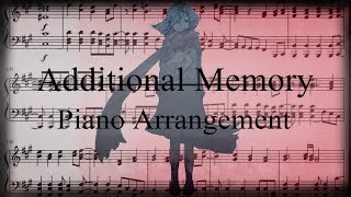 Additional Memory アディショナルメモリー Piano Arrangement and English Subs [upl. by Fenner848]