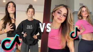 Charli D’amelio Vs Addison Rae TikTok Dances Compilation in April 2021 [upl. by Bandler]