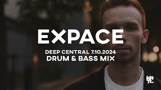 Expace  Deep Central 7102023  Drum amp Bass Mix [upl. by Niledam301]