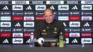 Juve Allegri quotNon può vincere sempre una squadra La Champions per la Juve è il 20 del fatturatoquot [upl. by Kariotta649]