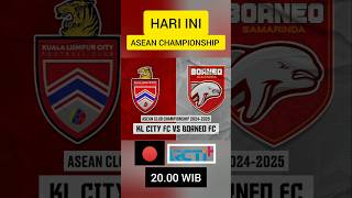 KUALA LUMPUR CITY VS BORNEO FC ASEANCHAMPIONSHIP [upl. by Yaluz]