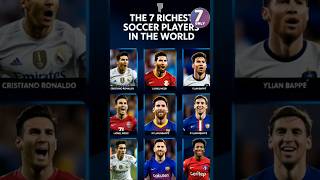 ලොව ධනවත්ම පාපන්දු ක්‍රීඩකයින් 7  The 7 Richest Soccer Players In The World [upl. by Branham894]